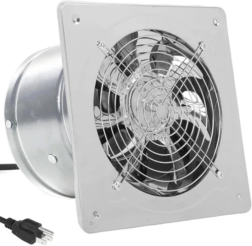 Vista 8 de Ventilador de escape con enchufe, extractor de 8 pulgadas 735CFM a través de la pared con motor de cobre puro ligero, ventilador de ventilación