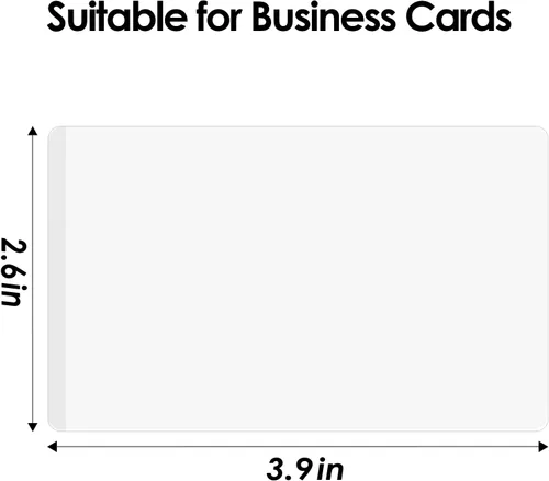 Vista 8 de KTRIO - Bolsas de laminación autoadhesivas 2.6 x 3.9 pulgadas, 30 bolsas, espesor de 10 mil, hojas laminadas autoadhesivas para tarjetas