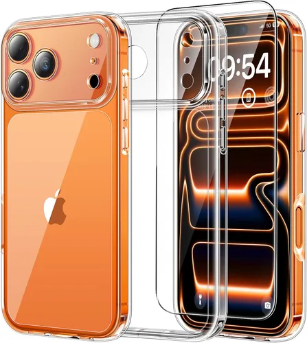 Vista 63 de TAURI Funda para iPhone 17, antiamarilleamiento con protector de pantalla, protección de grado militar, a prueba de golpes, delgada para iPhone 17
