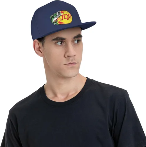 Vista 6 de Ondian Sombrero Tqm, Regida Gorras Del Pescado Tqm, Fuerza, Tqm Gorra de pescado para mujer, azul marino, Azul marino