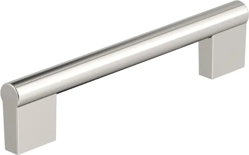 Vista 6 de Amerock Versa 3-3/4 pulgadas (96 mm) de centro a centro Bronce champán Manija de gabinete - paquete de 10 unidades Champagne bronce