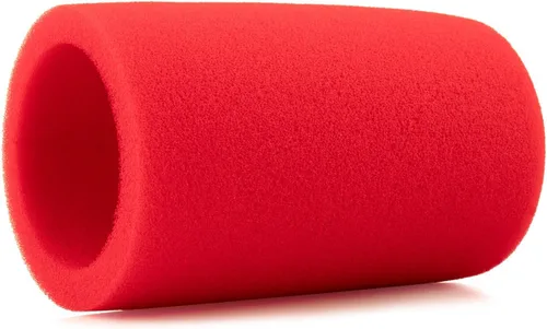 Vista 4 de LEFXMOPHY SM7B Parabrisas para Micrófono Vocal Shure SM7B SM7dB RK345 Filtro anti-pop de repuesto, Cubierta de espuma roja con cancelación de ruido