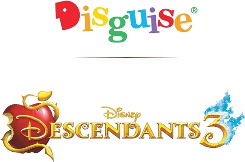 Vista 5 de Disfraz de lujo para niñas de Evie de Los Descendientes 3, traje oficial de Los Descendientes de Disney