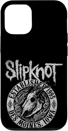 Vista 28 de Funda negra oficial de Slipknot Goat Flames para iPhone 17