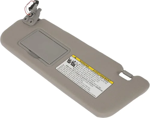 Vista 9 de SCITOO Conjunto de visera solar automática gris del lado derecho del pasajero compatible con Hyundai Sonata 2006-2008 con techo solar