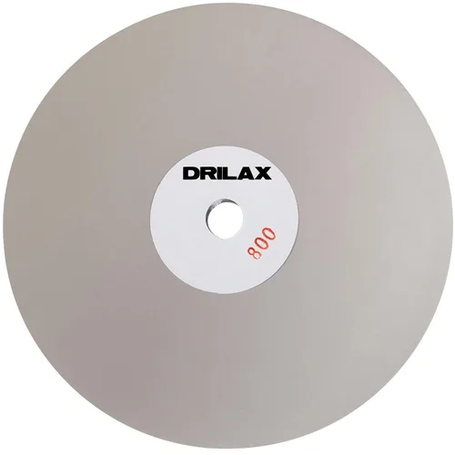 Vista 10 de Drilax Disco de regazo plano de diamante de 8" grano 80 para molienda gruesa Cenador de 1/2" • Piedra preciosa • Vidrio • Moldeo de piedra •