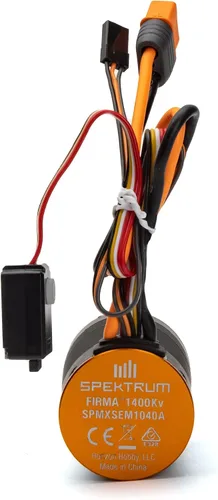 Vista 7 de Spektrum Firma 2 en 1 motor de orugas sin escobillas/ESC: 1400Kv, SPMXSEM1040A