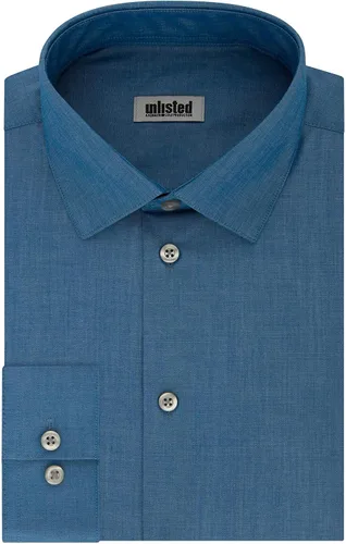 Vista 3 de Kenneth Cole Men's Dress Shirt Slim Fit Solid