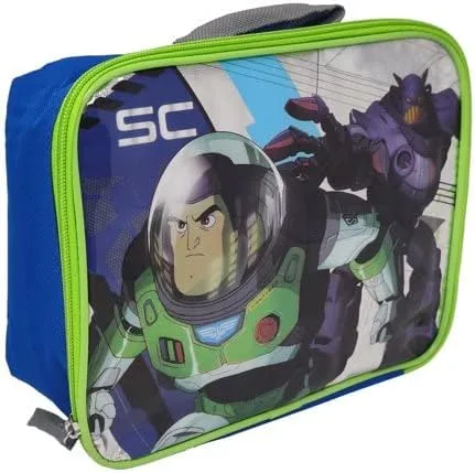 Vista 2 de BUDDY N BUDDIES Lightyear - Lonchera rectangular y mochila Buzz Lightyear 15 con parte delantera lisa Multi colorido Buzz Lightyear