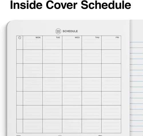Vista 5 de STAPLES 1-Subject Composition Notebook, 7.5" x 9.75", College Ruled, 100 Sheets, Assorted
