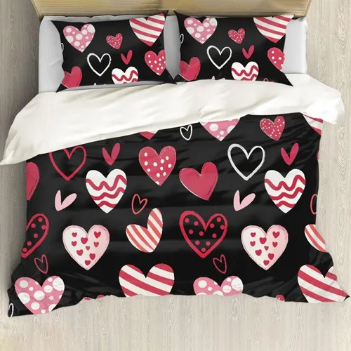 Vista 6 de BIGCARJOB Juego de funda de edredón para niños, tamaño individual, con estampado de rubí, fútbol americano, para niños, adolescentes, juego de funda
