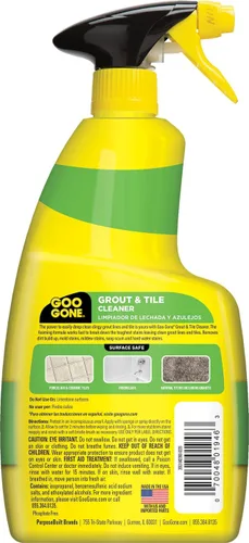 Vista 9 de Goo Gone Limpiador de lechada y azulejos - Quitamanchas - 14 onzas líquidas