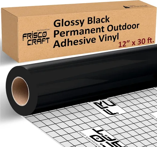Vista 21 de Frisco Craft s Vinilo permanente azul brillante - 12" x 6 pies