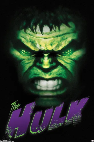 Vista 7 de Trends International 24 x 36 pulgadas Marvel Comics - Póster de pared de Hulk, 24 x 36 pulgadas, versión enmarcada en negro Versión con marco negro