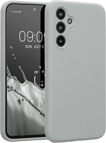Vista 114 de kwmobile Funda compatible con Samsung Galaxy A13 4G - Funda delgada de silicona TPU - Acabado suave al tacto - Amarillo radiante