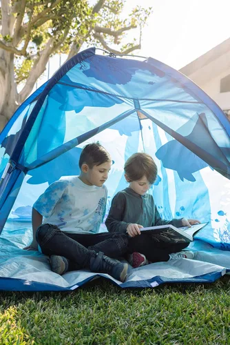 Vista 6 de Pacific Play Tents 19763 Shark Cove Dome Tent 58" x 58" x 46