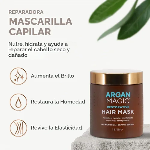 Vista 3 de Mascarilla para el pelo Argan Magic