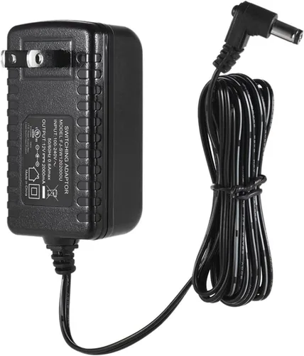 Vista 3 de YONGNUO 12V 2A American Standard AC adaptador para Yongnuo LED Video Light YN360 YN300III YN216 YN300air YN160III YN1410 YN168. YONGNUO 12V 2A