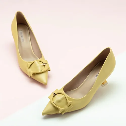 Vista 2 de C.Paravano Zapatos de tacón bajo para mujer Zapatos de tacón bajo para mujer Zapatos de tacón de diseñador para mujer Tacones de gatito