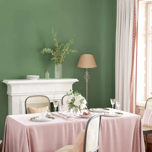 Vista 3 de WESTICK Papel adhesivo verde para paredes, papel tapiz verde extraíble para despegar y pegar, papel tapiz decorativo para dormitorio, papel