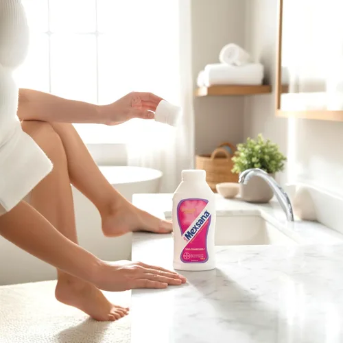 Vista 2 de Mexsana Lady Foot Powder, aroma floral suave, 3.00 oz