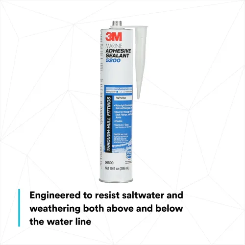 Vista 5 de Adhesivo sellador 3M Marine 5200, Blanco