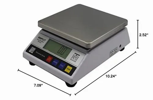 Vista 10 de Balanza exacta digital de la alta precisión 22.0 lbs x0.0.04 oz con la escala del laboratorio de la función de conteo