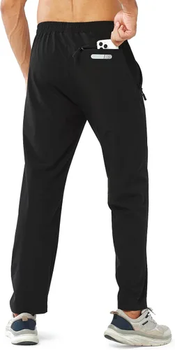 Vista 2 de NORTHYARD Pantalones deportivos para correr para hombre, ligeros, pantalones de senderismo para entrenamiento, gimnasio, correr, pantalones