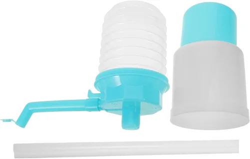 Vista 9 de jojofuny Bomba dispensadora de agua manual para botella de 1 galón, bomba de agua ligera portátil para acampar al aire libre, uso en casa y oficina