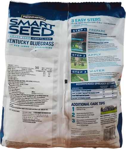 Vista 2 de Pennington 100526631 Kentucky Smart Seed, Verde