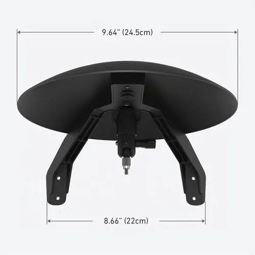Vista 6 de Holicfun Cubierta de sombra de lluvia con soporte ajustable para cámara