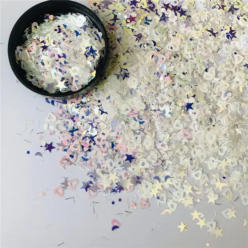 Vista 30 de PrettyG Paquete de 0.35 oz/paquete – Lentejuelas con purpurina en forma de diamante 3D de 0.118 pulgadas – Festival Rave Belleza Maquillaje Cara