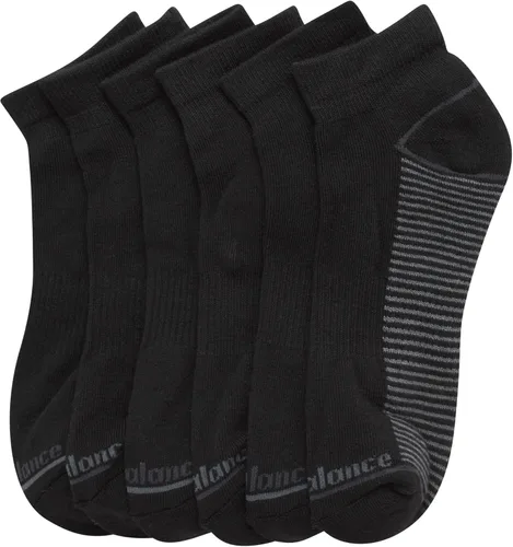 Vista 4 de New Balance Calcetines de compresión de arco atlético para hombre (paquete de 6)