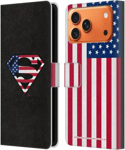 Vista 70 de Head Case Designs Funda de piel con licencia oficial de Superman DC Comics con logotipos negros y rojos compatible con Apple iPhone 11