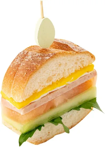 Vista 9 de Palitos de fruta de 3.5 pulgadas, 100 pinchos de cóctel desechables, duraderos, punta afilada, palitos de canapé de bambú, congelables, para copas