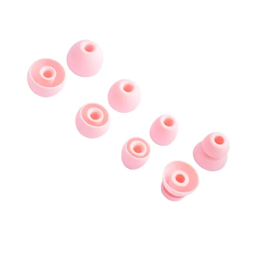 Vista 8 de 8 piezas de auriculares de repuesto para Beats Powerbeats Pro, BeatsX, Urbeats, Flex inalámbricos (rosa)