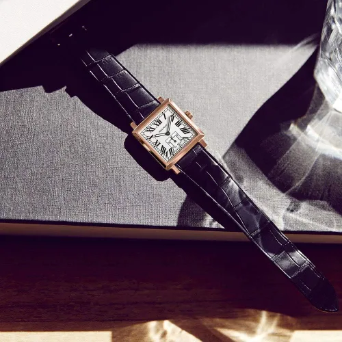 Vista 3 de AGELOCER Reloj de lujo analógico luminoso de acero inoxidable mecánico automático para hombre