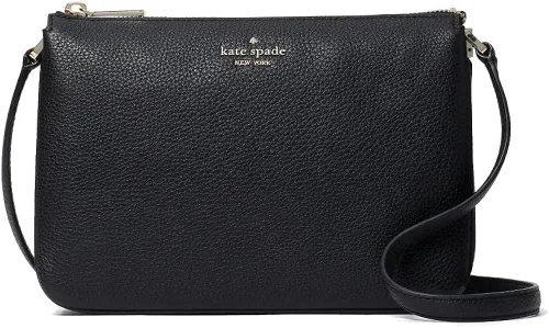 Vista 4 de Kate Spade - Bolso cruzado para mujer Leila con triple refuerzo para mujer, girasol (Sunflower Field)