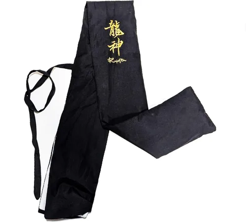 Vista 8 de NLX Espada Samurai Wakizashi de espiga completa de 30.5 pulgadas con acero de resorte de 2.559 in con vaina envuelta en piel sintética