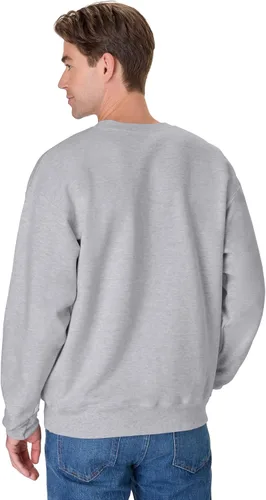 Vista 3 de Hanes Sudadera para hombre, sudadera de forro polar pesado, suéter de cuello redondo para hombre