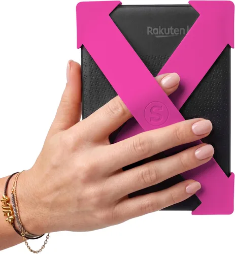 Vista 17 de Strapsicle Correa de Mano de Silicona – Kindle & Paperwhite (6”) Gen 7–10, Kobos de 6” – Mediana – Pack de 2 – Negro – Cómoda Alternativa a la Funda