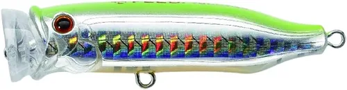 Vista 64 de TACKLE HOUSE Feed Popper 175, Señuelos de pesca de atún de agua salada, Topwater, GT, Bonito, Yellowtail, Yellowfin, Atún rojo, flotante