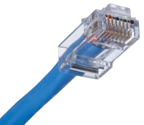 Vista 4 de Ideal Electrical 85-375 8P8C - Enchufe modular de una sola pieza, conector RJ-45 de diseño de alimentación para cables CAT6, par trenzado de 250