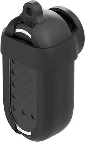 Vista 4 de Funda protectora de silicona con tapa de lente para cámara de acción Insta360 GO 3, cubierta protectora completa a prueba de arañazos, accesorios