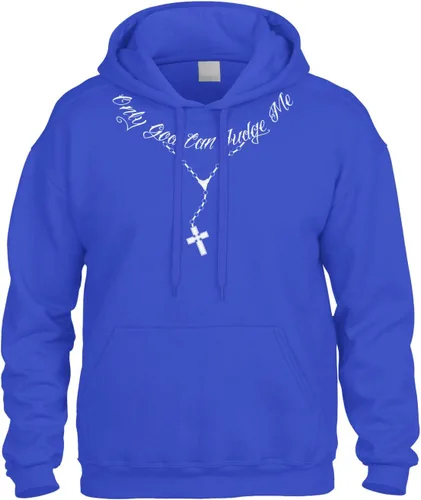 Vista 2 de Cybertela Sudadera con capucha con capucha Only God Can Judge Me Negro