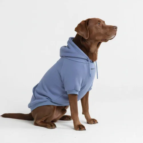 Vista 15 de Spark Paws Sudadera con capucha para perro, suéter de primera calidad para perros pequeños, medianos y grandes Trajes cálidos para bulldogs