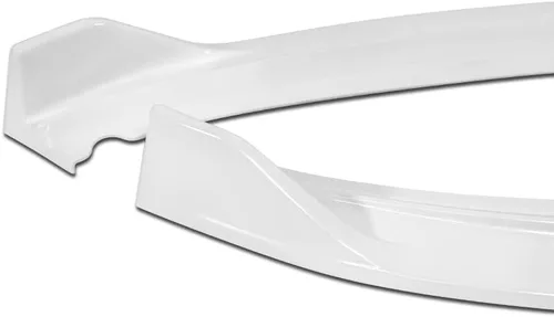Vista 4 de Kit de 3 bordes de parachoques delantero compatibles con Ford Focus ST MK3 2012-2014, alerón de protección divisor estilo GT, difusor de aire