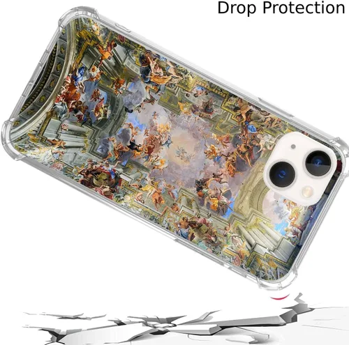 Vista 3 de Renaissance - Funda para teléfono compatible con iPhone 14 Plus, diseño único y moderno de TPU para iPhone 14 Plus, diseño único y moderno