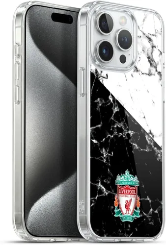 Vista 66 de Oficial LIVERPOOL Football Club 2017/18 Mármol Soft Gel Case para iPhone de Apple 7 Plus/8 PLUS Escudo negro.
