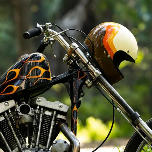 Vista 8 de Biltwell Gringo - Casco de motocicleta de cara completa DOT ECE R22.06 para el 20º aniversario